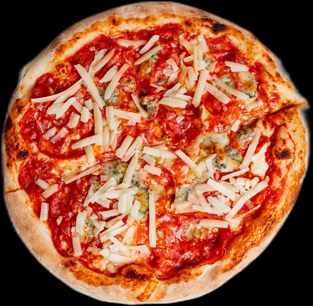 Spicy Spianata Pizza