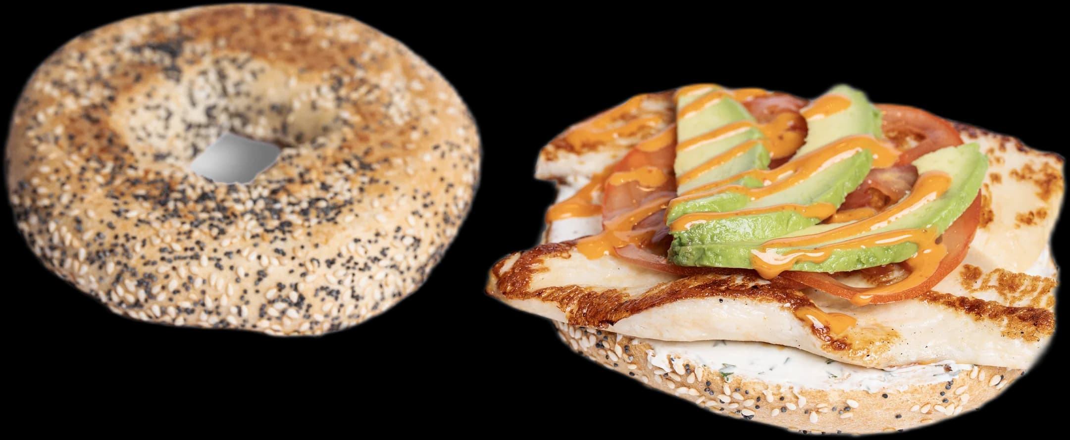 Chicken Bagel