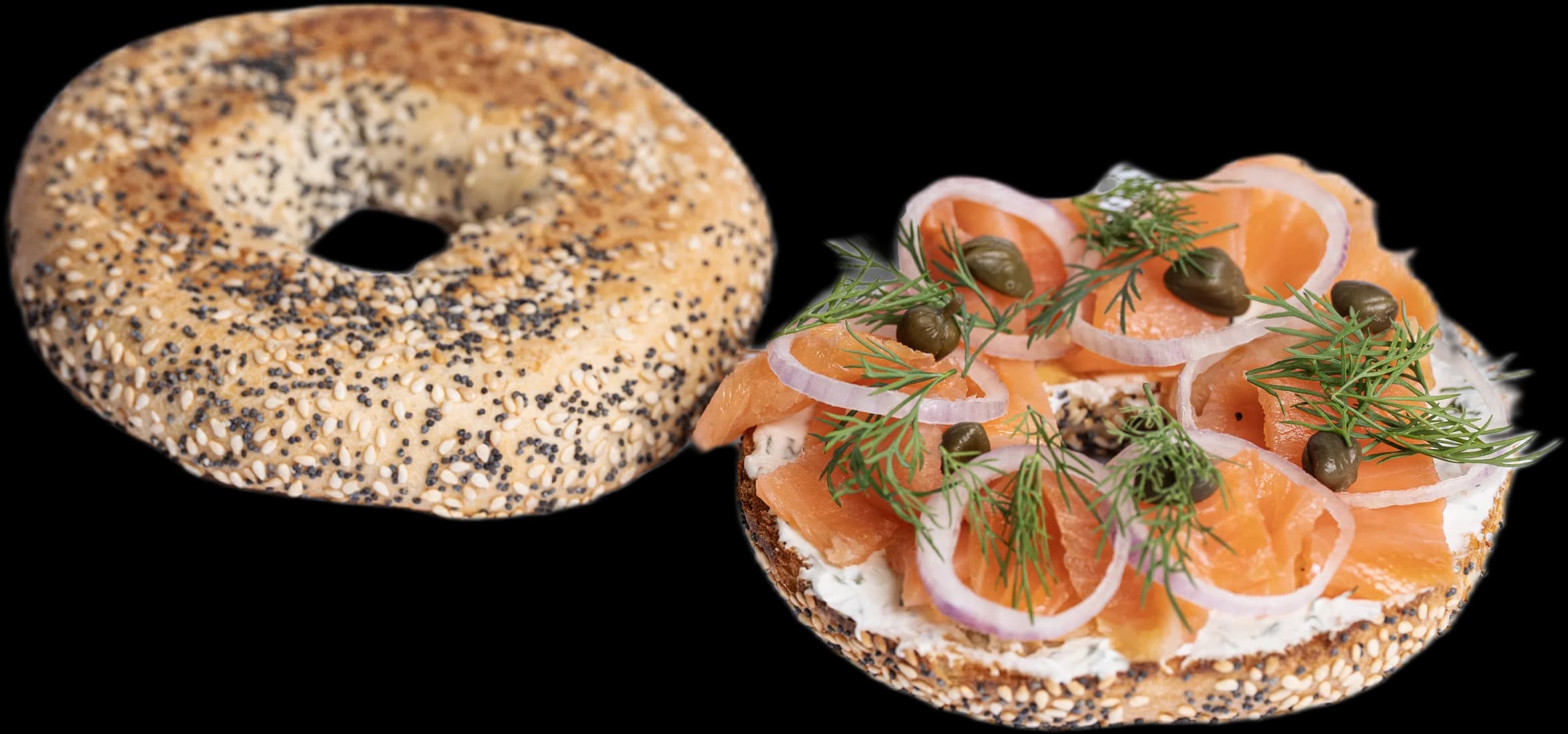 Smoked Salmon Bagel